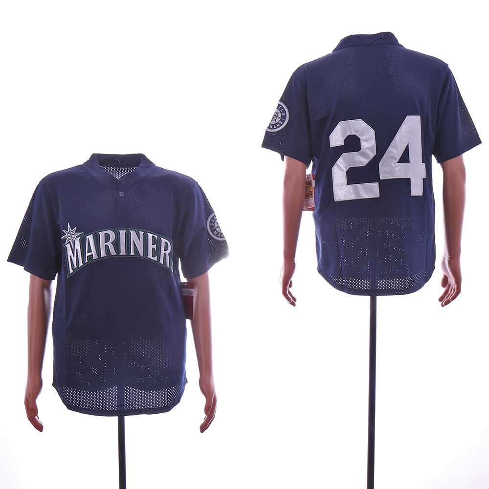 Mariners 24 Ken Griffey Jr. Navy Mesh Throwback Jersey Sguo,We sell and wholesale Mariners 24 Ken Griffey Jr. Navy Mesh Throwback Jersey Sguo on line form chian!